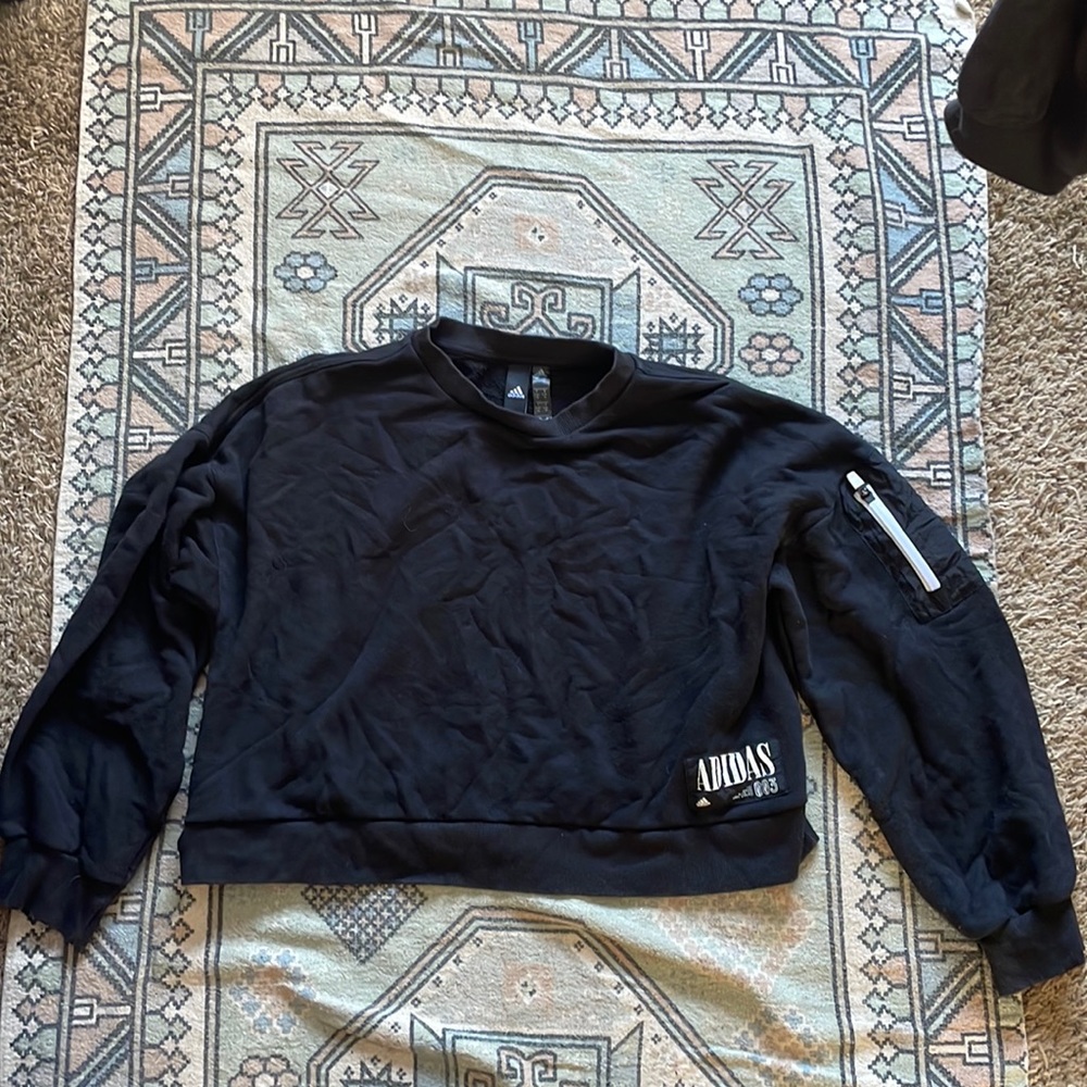 Crop ADIDAS crew neck sweatshirt